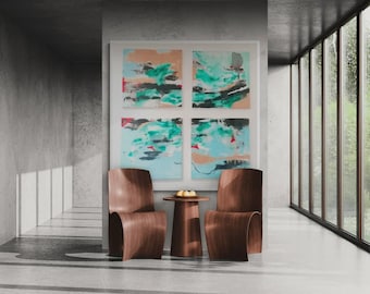 Abstract series of images