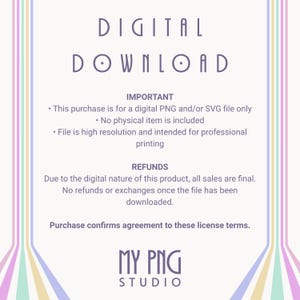 These files are ideal for print-on-demand, stickers, sublimation, apparel, scrapbooking, digital planners, social media content, and small business product creation.

Each element is exported cleanly with smooth edges, making them super easy to use across platforms like Cricut, Silhouette, Canva, Procreate, and Photoshop.