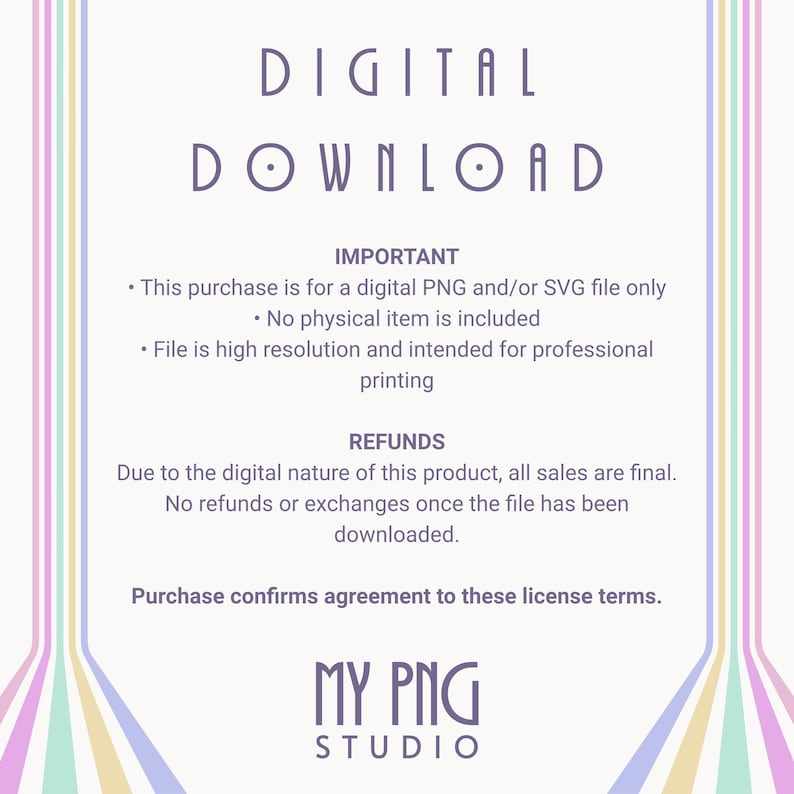 These files are ideal for print-on-demand, stickers, sublimation, apparel, scrapbooking, digital planners, social media content, and small business product creation.

Each element is exported cleanly with smooth edges, making them super easy to use across platforms like Cricut, Silhouette, Canva, Procreate, and Photoshop.