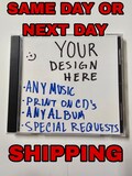 Design Your CD & Jewel Case Design. Any Music or Album Personalized Mixtape Fast Turnaround