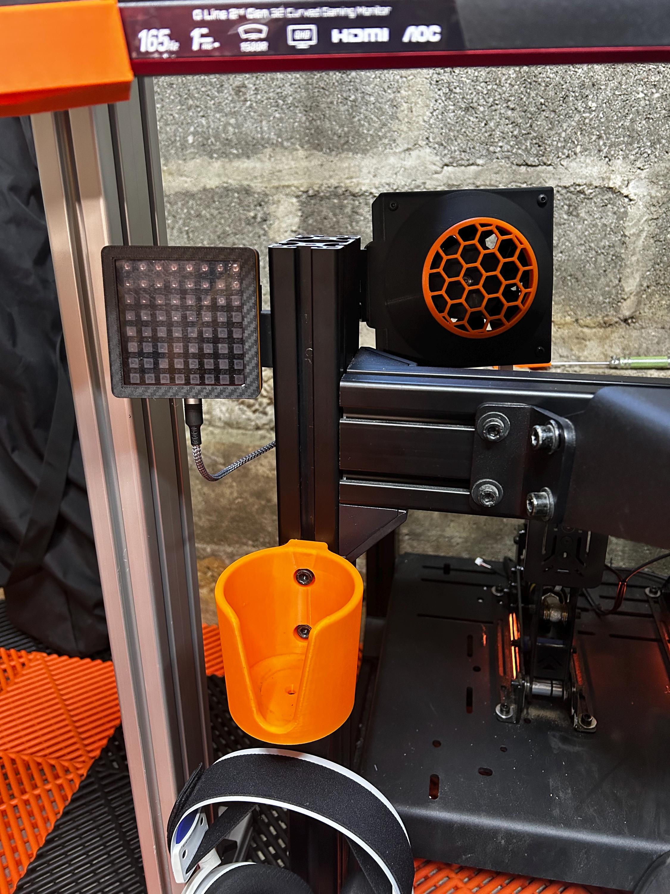 Sim Racing Wind Kit Oc Racing Sim Racing Wind Simulator – Simhub Wind Effect – Dual Fan Wind Sim ...