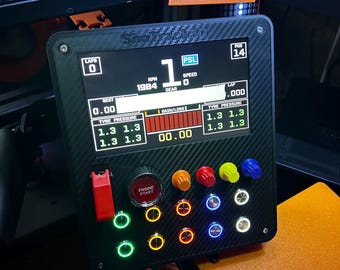 Truck Sim Button Box | Durable, Heavy-duty USB Control Panel for