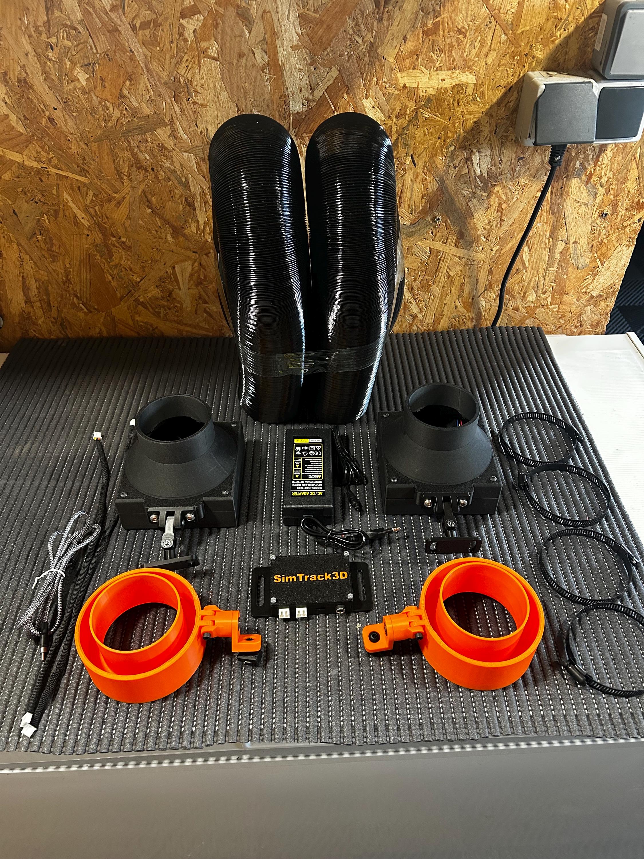 Sim Racing Wind Kit Oc Racing Sim Racing Wind Simulator – Simhub Wind Effect – Dual Fan Wind Sim ...