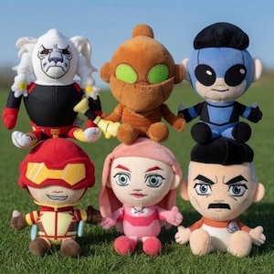 20cm Invincible Plush | Battle Beast, Mark Grayson, Atom Eve, Rex Splode, Robot, omni man Plush