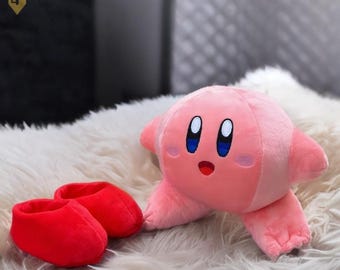 Peluche Kirby Maldito con Pies