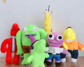 Peluche inspirado en amigos sonrientes