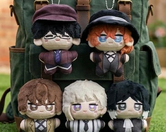 BSD Inspired 10CM Bungo Stray Dogs keychain Plush