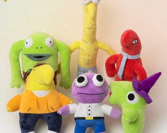 Smiling Friends Inspired Plush