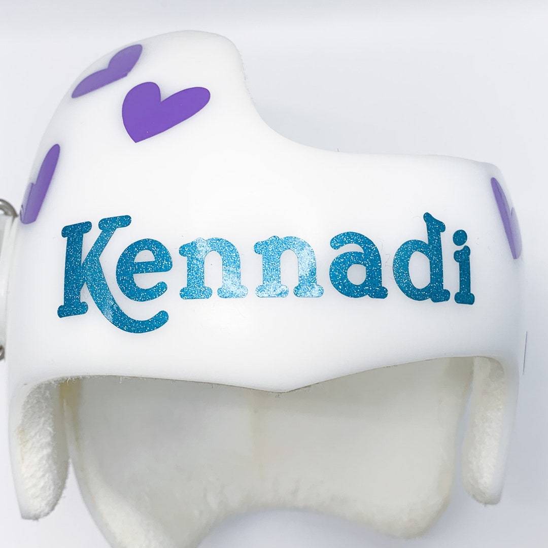 Cranial Helmet Name Decal Baby Helmet Decals Doc Band Decals Etsy