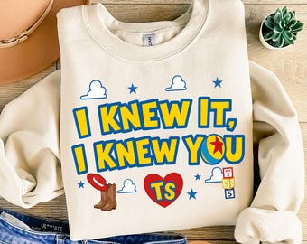 Comfort Colors Vintage I Knew It I Knew You Shirt, TS and Toy Story 5 Friendship Shirt, Woody Buzz Lightyear Shirt, Disneyland Toy Story Tee