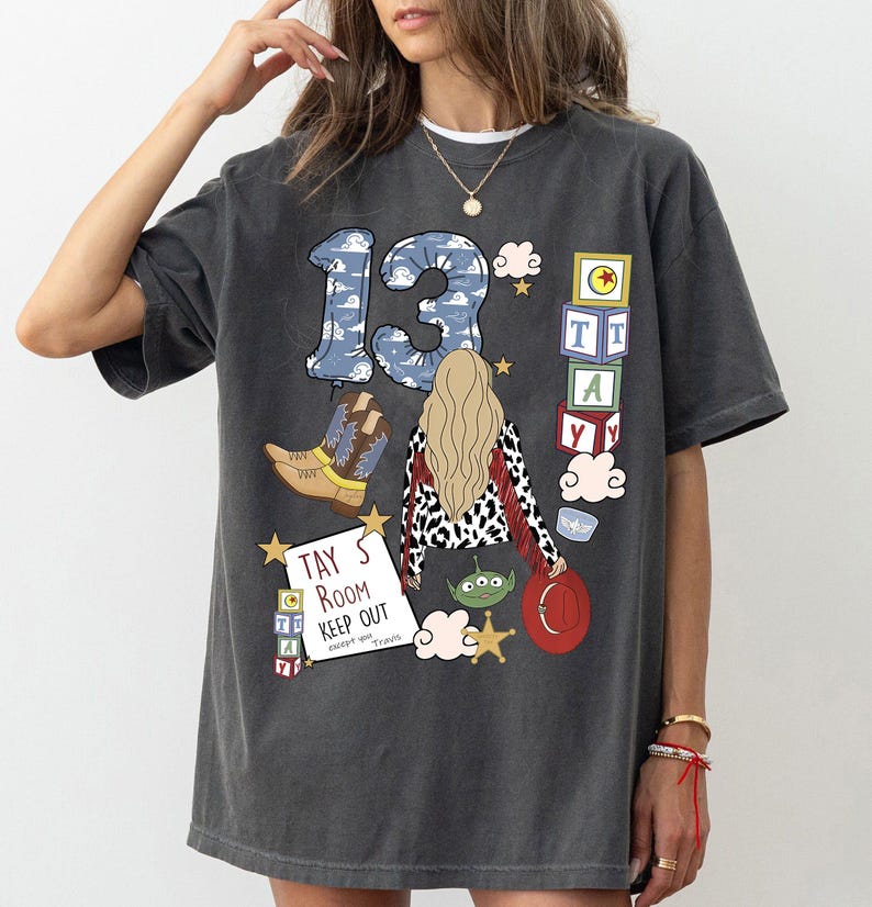 Comfort Colors Vintage TS Jessie Cow Girl Toy Story 5 Shirt, You've got a friend in me shirt, WDW Disneyland Girls trip Shirt image 3