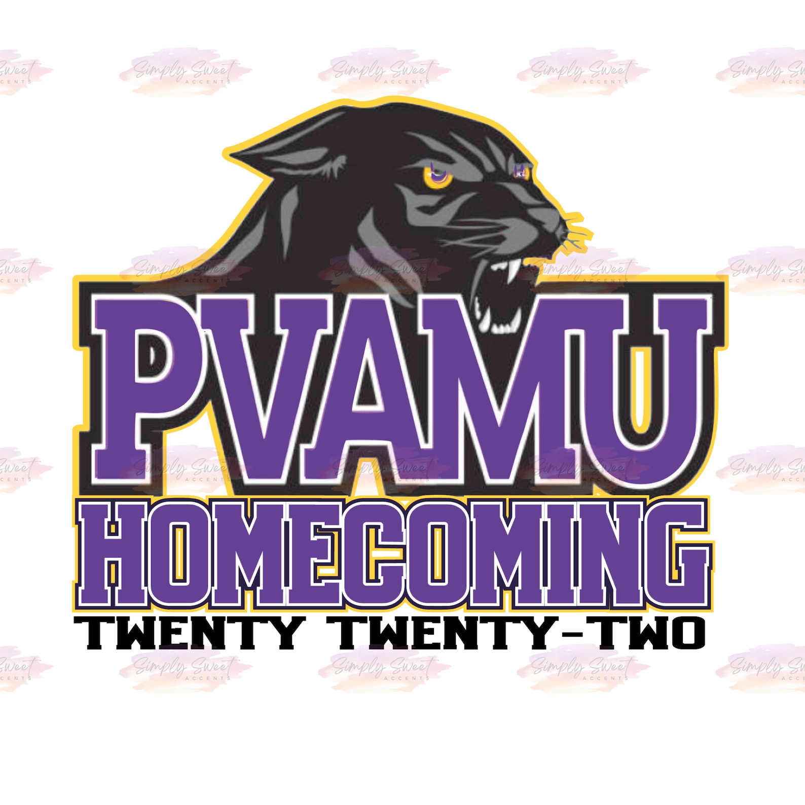 Digital Prairie View PVAMU HOCO Customizable for Etsy