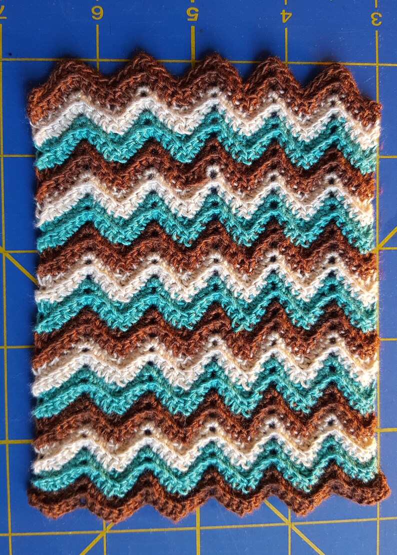 crochet dollhouse blanket
