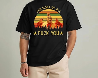 House Of 1000 Corpses Captain Spaulding Retro T-Shirt, Horror Cult Film Quote Apparel