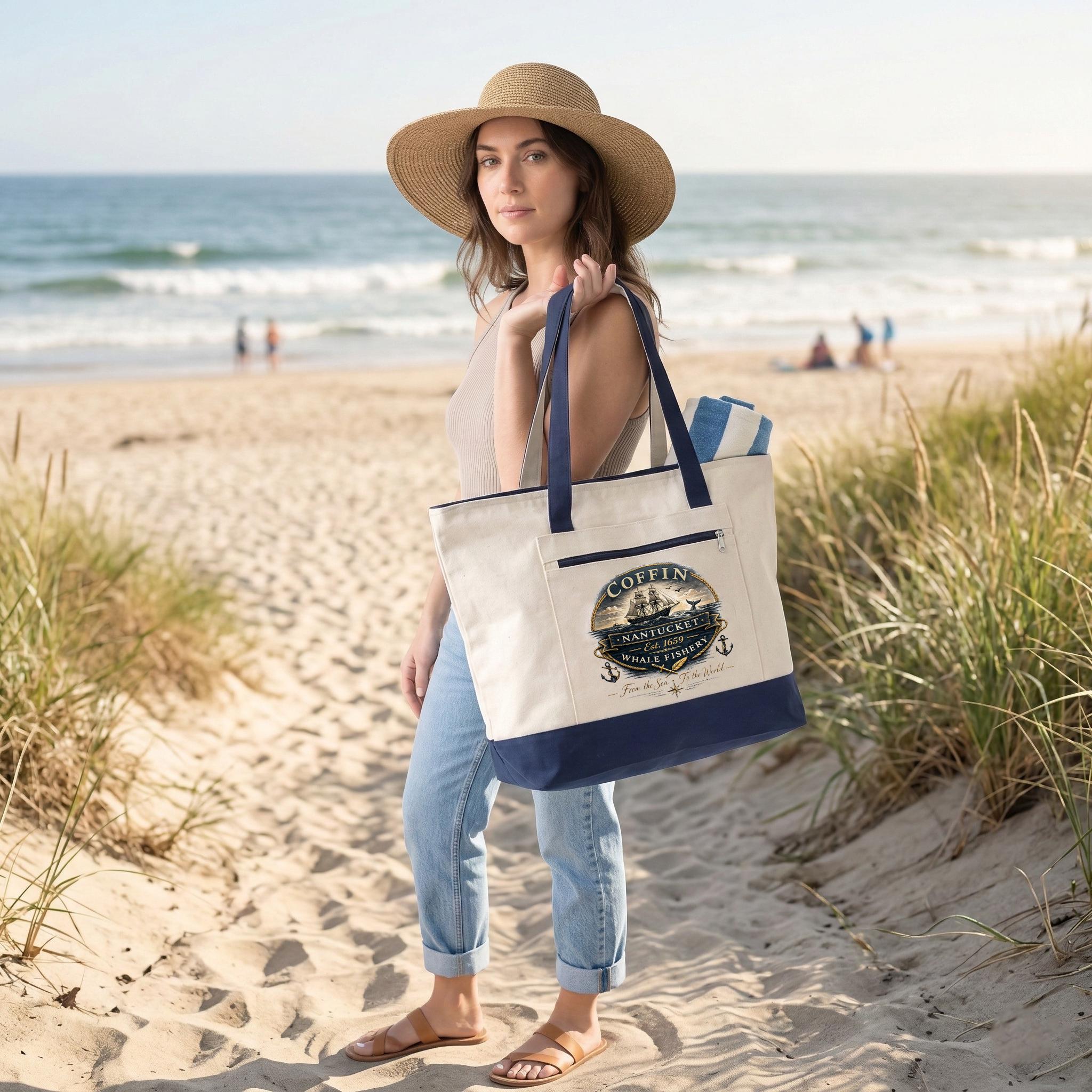 Vintage Nantucket Basket Bag - Etsy