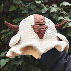 Avatar Appa Crochet Hat Pattern