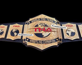 New TNA World Tag Team Heavyweight Wrestling Championship Belt Replica/TNA Tag Team Belt