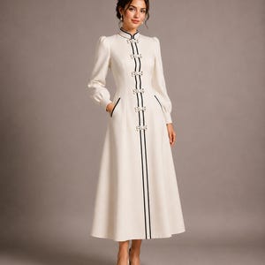 long sleeve slit dress Long Sleeves V Neck Burgundy/ Black Prom Dress with High Slit, Burgund   jbydress