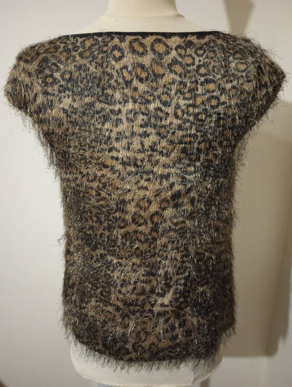 Shimmery Leopard Top - image 5