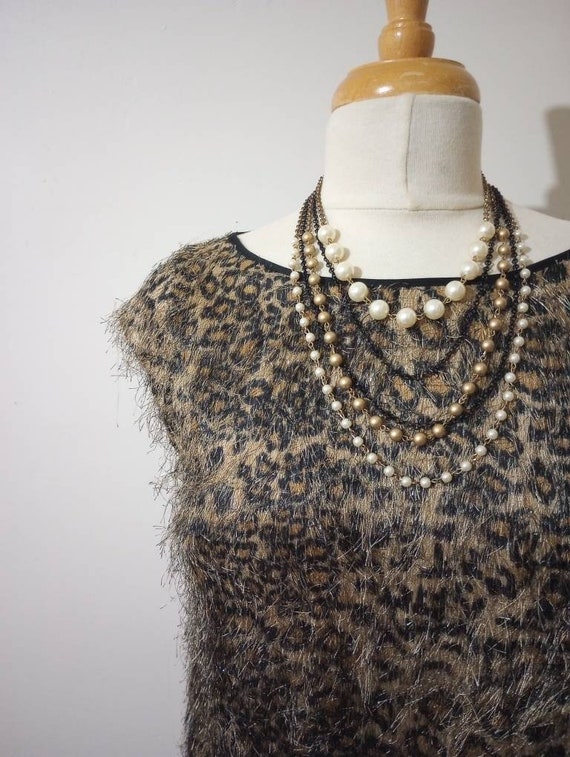 Shimmery Leopard Top - image 1