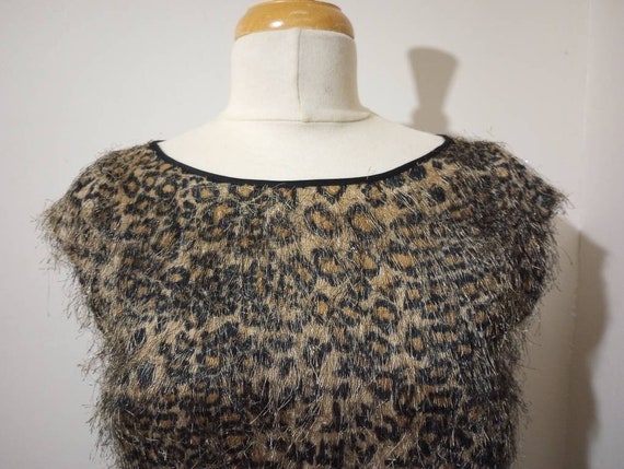 Shimmery Leopard Top - image 3