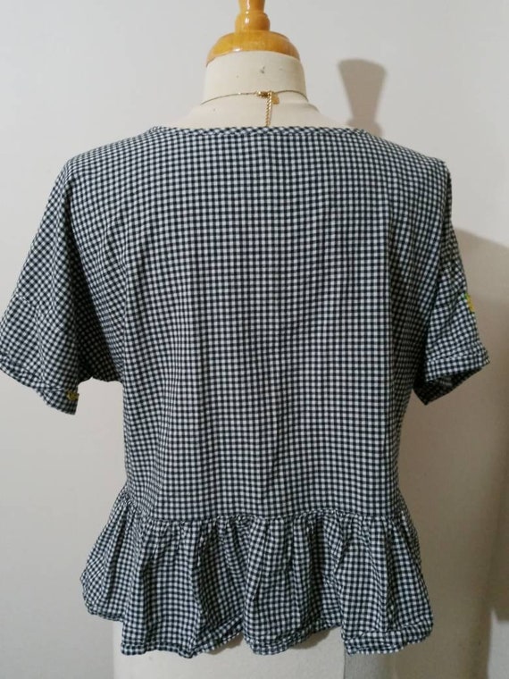 Gingham Pineapple Top - image 7