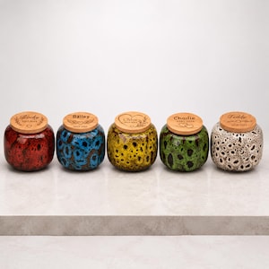 Urna conmemorativa personalizada para mascotas, urna de cerámica para cenizas de perros y gatos, urna de recuerdo con nombre personalizado de estilo japonés.