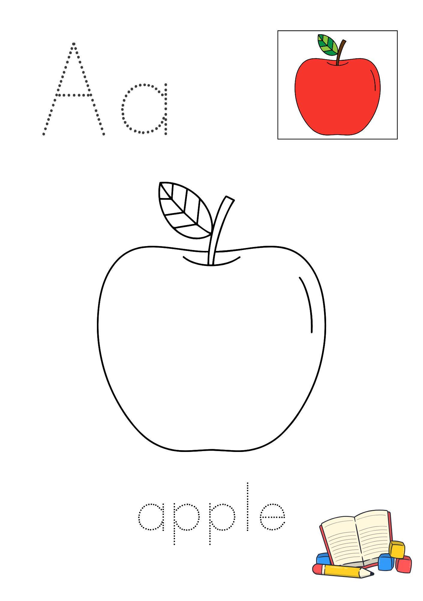 ABC Tracing and Coloring Book | Alphabet Writing Practice for Preschool ...