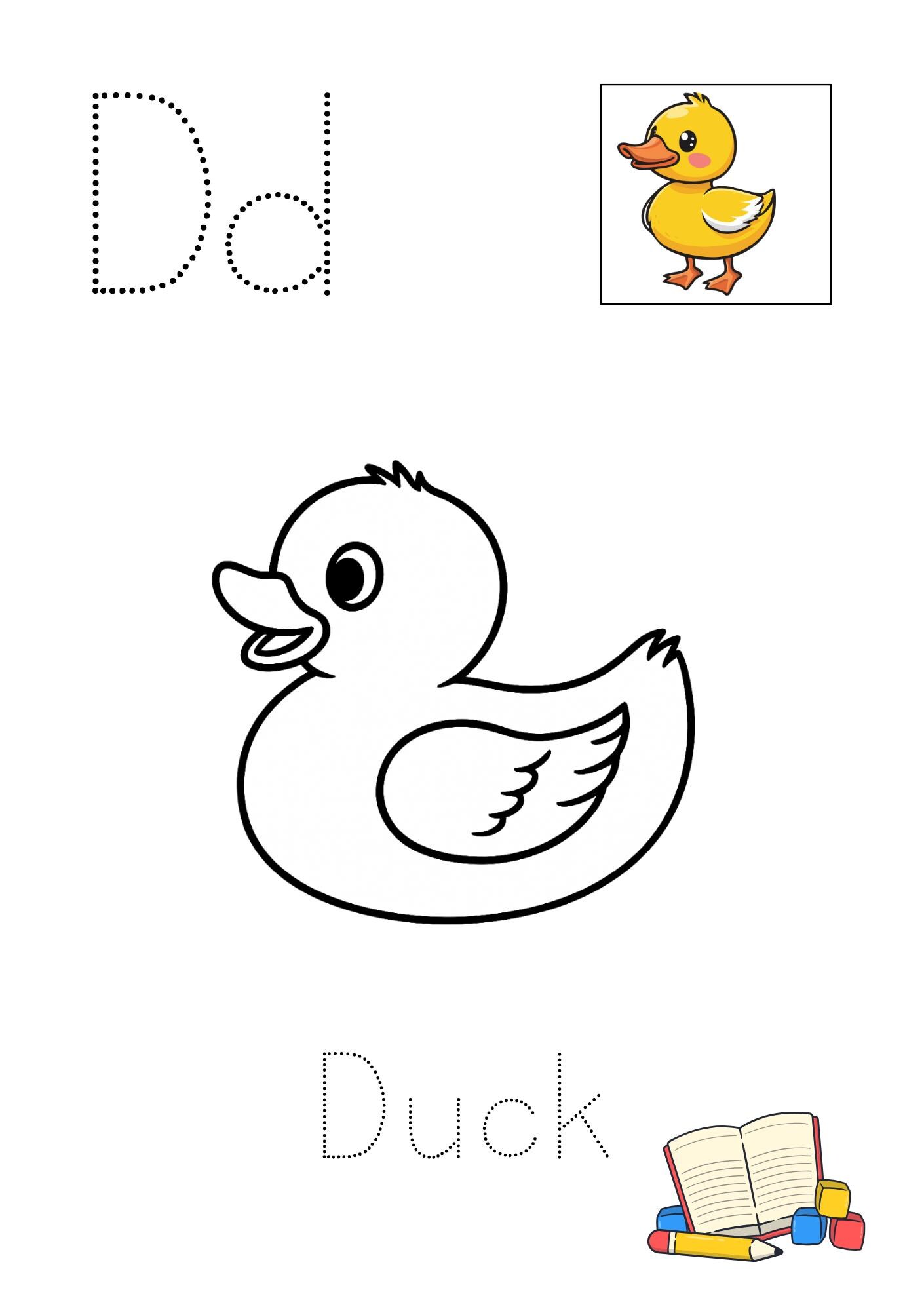 ABC Tracing and Coloring Book | Alphabet Writing Practice for Preschool ...