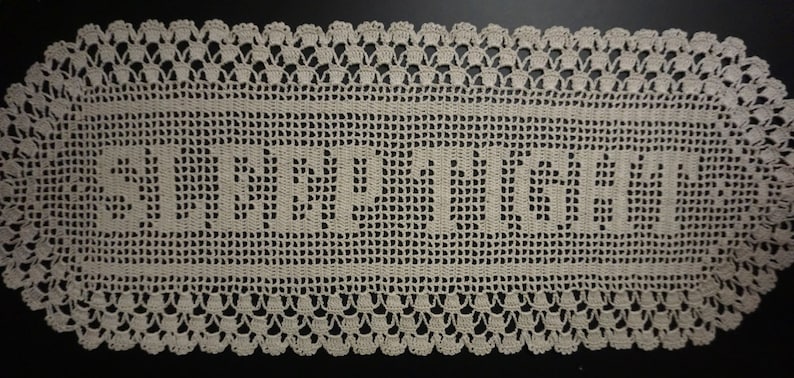 Name Doily-Personalized (Frame not included)