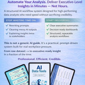 Strumenti di dati AI che aiutano gli analisti di dati impegnati ad automatizzare l'analisi e a rimanere pertinenti senza dover imparare tutto da zero