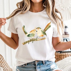 Mr. & Mrs. Engagement T-Shirt, Future Couple Wedding Party Tee 2026