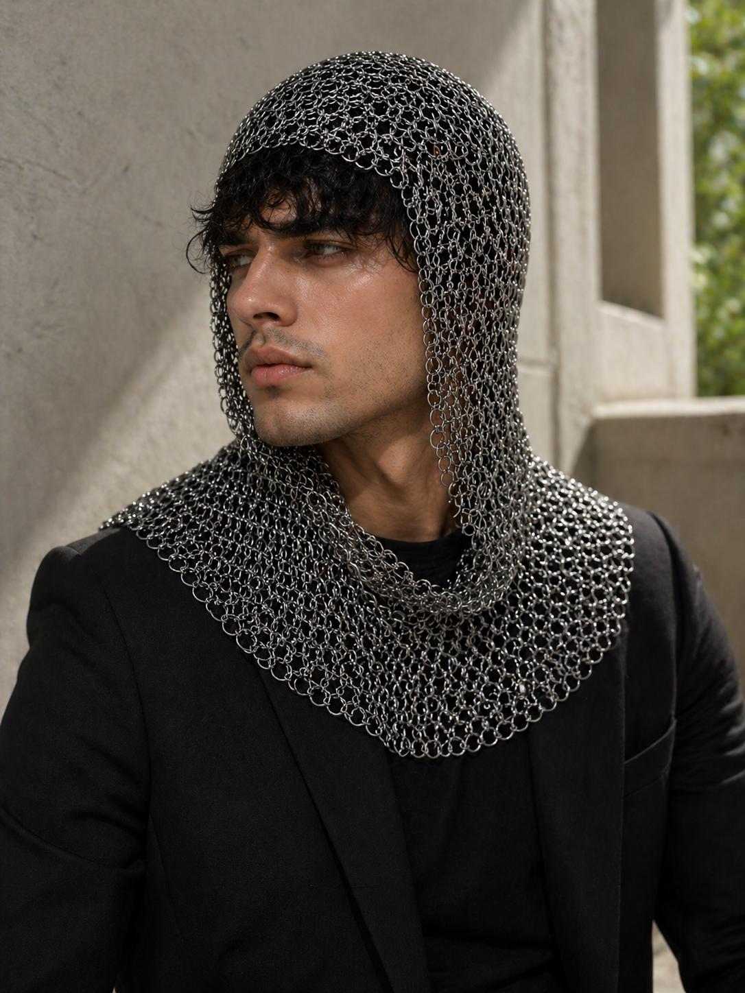 Festival Hood With Chains - Etsy display picture 2