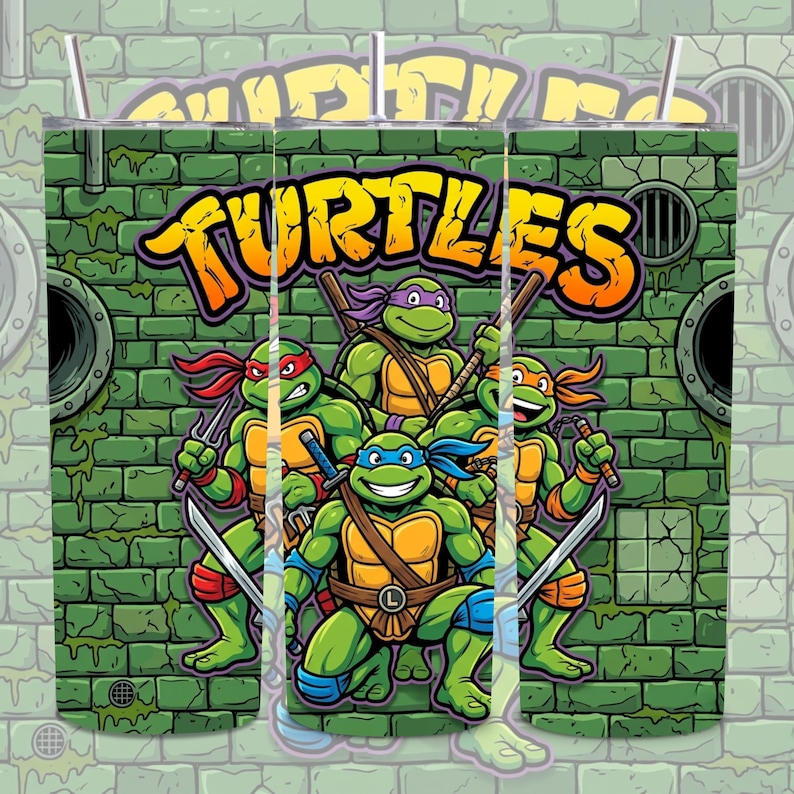 ninja turtles tumbler wrap, turtles tumbler design, 90s cartoon tumbler wrap, tmnt inspired png wrap, sublimation tumbler file, 20oz skinny tumbler wrap, digital download tumbler design, instant download png, cartoon character tumbler wrap, kids gift tumbler design, retro 90s tumbler png, printable tumbler wrap, sublimation design file, ninja turtle wrap png, colorful cartoon tumbler art, digital wrap file 20oz, tumbler png download, tmnt fan art wrap, vibrant cartoon sublimation, kids tumbler