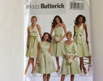 gown patterns for bridesmaid