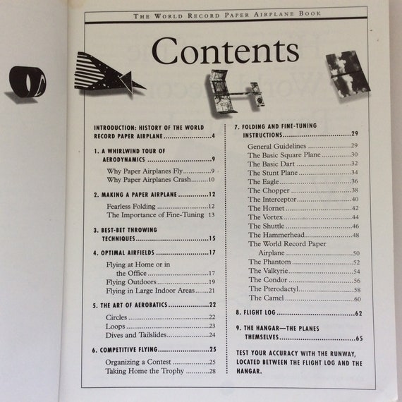 Paper Airplane Book Ken Blackburn Jeff Lammers 50