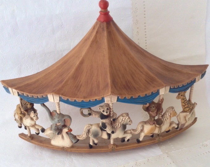 Home Décor Carousel Nursery Decor Merry Go Round Etsy