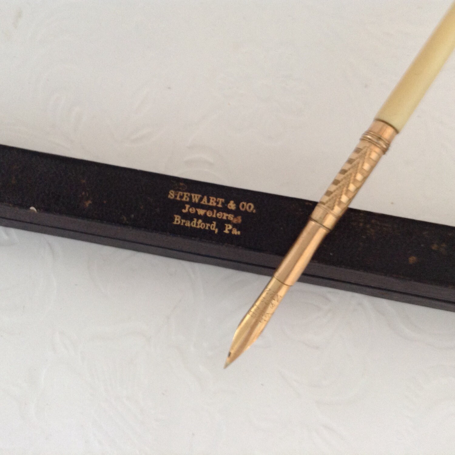 Gold Tip Fountain Pen No 2 tip Antique Calligraphy pen Etsy