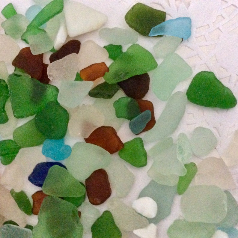 Sea Glass Hawaii Mixed Colors Beach Glass by the Ounce Etsy