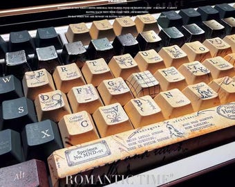 Herbology Antique Edition keycap set，143 keys，Magic keycap