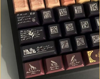 Magic PBT Keycap Set – Inspired by the Magical World, Designed for Mechanical Keyboards