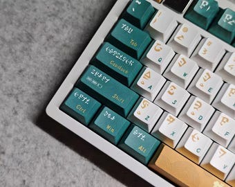 The Legend of Zelda: Tears of the Kingdom Keycap Set | PBT Material, Dye-Sublimation Printing, Cherry MX Height