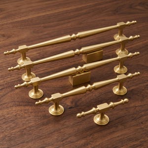 Cabinet Handles and Drawer Pulls, Vintage Furniture Hardware for Kitchen Cabinets, Dresser Drawers, Vanity, Cupboard and Home Renovation