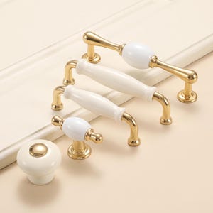 Cabinet Handles and Drawer Pulls, Elegant Furniture Hardware for Kitchen Cabinets, Bathroom Vanity, Dresser, Cupboard and Home Upgrade