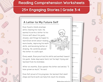 3rd Grade Reading Comprehension Worksheets - Passages For 4th Grade - Fluency Practice - PDF