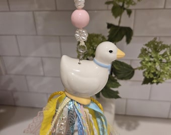 Duck Tassle, made from salt shaker