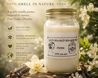 Dreamy Vanilla ( cotton wick)