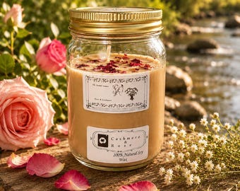 Cashmere/ Rose ( cotton wick)