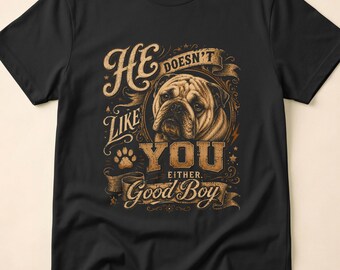 Funny Pug Lover Sarcastic Dog Quote Cute Grumpy Puppy Vintage Pet Humor Graphic Design