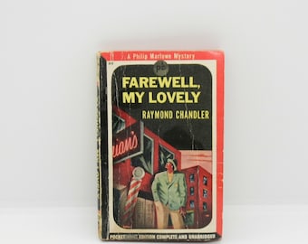 Raymond Chandler "Farewell, My Lovely" Chandler's 2nd Philip Marlowe novel 1st time in paperback
